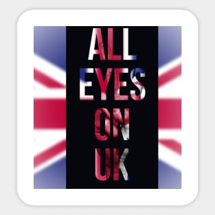 All eyes on UK Sticker